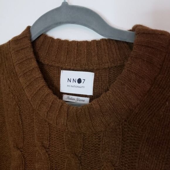 NWT NN07 FABIAN SWEATER CANELA‎ BROWN Size XXL - Picture 6 of 11